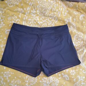 Athleta Navy Blue Swim Shorts